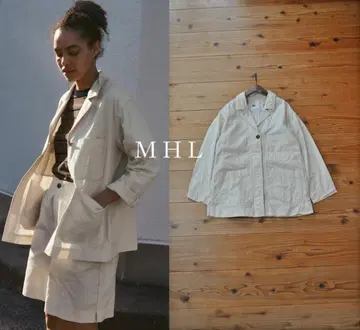 24SS MHL 라이트 오가닉 코튼 드릴 재킷