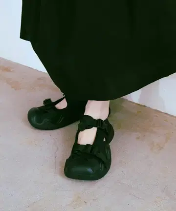 JISTORY 스니커 샌들 블랙 37 23.5~24cm