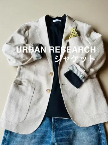 URBAN RESEARCH 테일러드 자켓 베이지