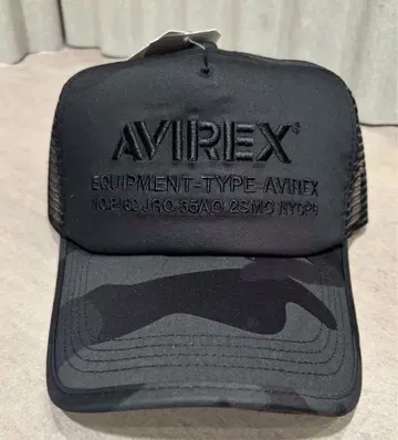[무료배송] 택 포함 미사용 새상품 AVIREX 아비렉스 메쉬 CAP
