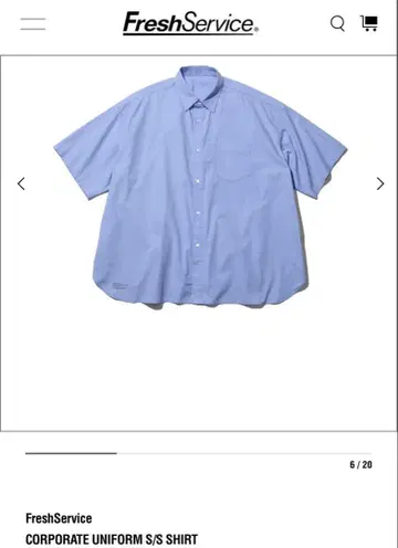 FreshService shirt s size