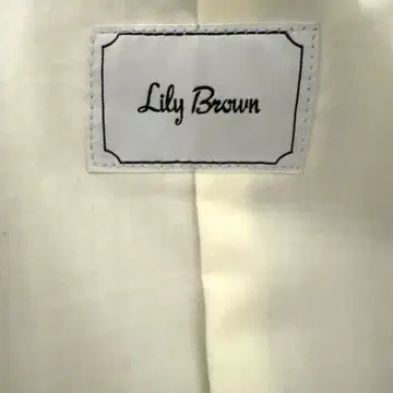 Lily Brown 가죽 자켓 백 레이스업