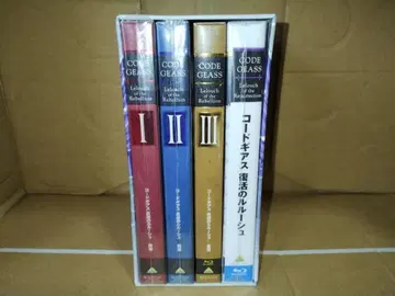 코드기어스 반역의 루루슈 극장판 블루레이 전 4권 한정판 세트
