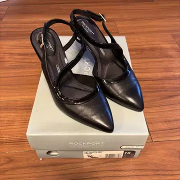 Rock Port 샌들 24cm 블랙 락포트