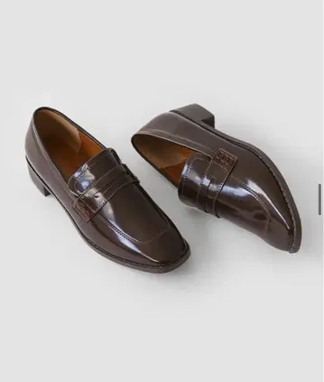 SAPPUN 사푼 Mcleary 3cm대 스퀘어 로퍼 25cm