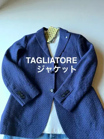 TAGLIATORE 네이비 테일러드 자켓