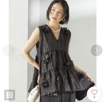 토라초 도나 블랙 노스 튜닉  SHIPS