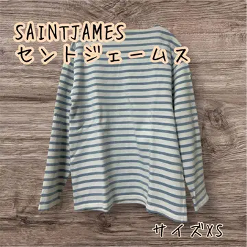 SAINTJAMES 세인트제임스 프랑스제 스트라이프 티셔츠 XS