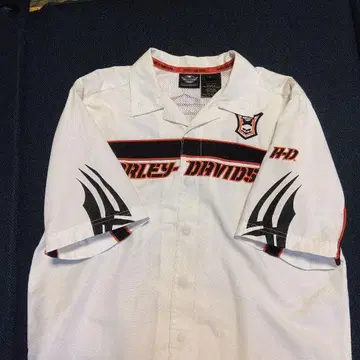 Harley-Davidson 반팔 셔츠 화이트
