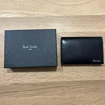 폴 스미스 블랙 명함 지갑