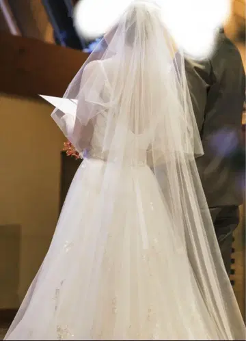 브라이달리움 뮤 롱 베일