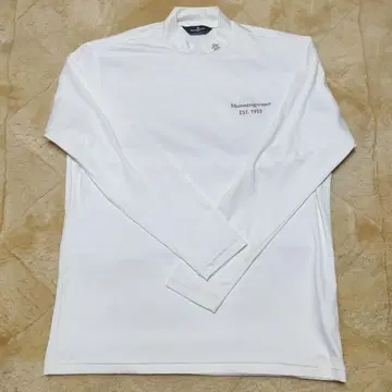 Munsingwear 화이트 긴팔 셔츠 LL