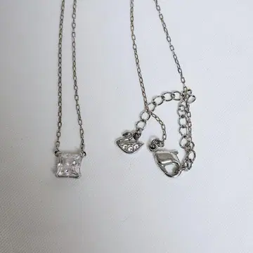 스와로브스키 SWAROVSKI 목걸이 크리스탈 클리어 펜던트