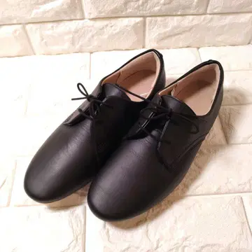 무인양품 레이스업 슈즈 신발 피로감이 적은 가죽 슈즈 23cm