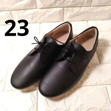 무인양품 레이스업 슈즈 신발 피로감이 적은 가죽 슈즈 23cm