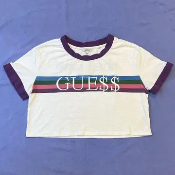 GUESS JEANS 링거 T셔츠 아메카지 우먼 L 사이즈 상당