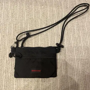[ BRIEFING ] W ZIP PURSE W 지퍼 퍼스 숄더백