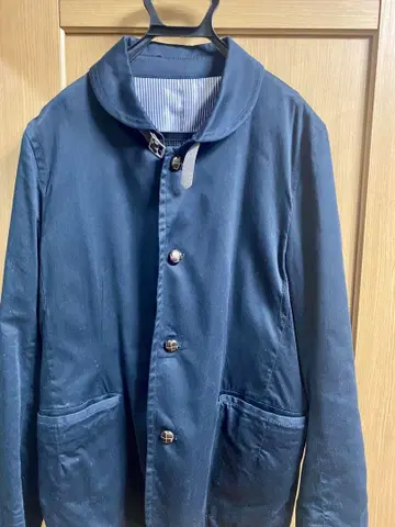 다케오 키쿠치 아우터 블루종 네이비