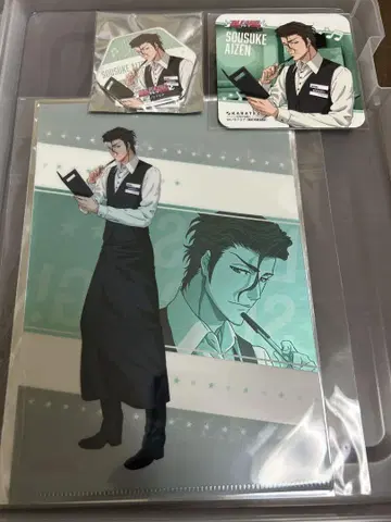 BLEACH 카라테츠 클리어 파일 아이젠 소스케