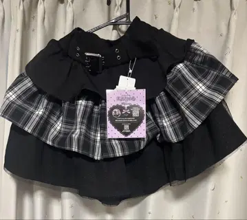 majoretty 마키 쨩 티어드 미니 스커트