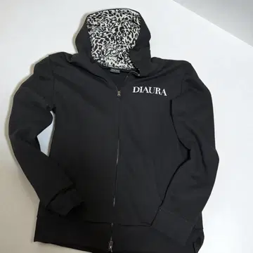 [미사용 새상품] DIAURA 후드 집업 레오파드 무늬