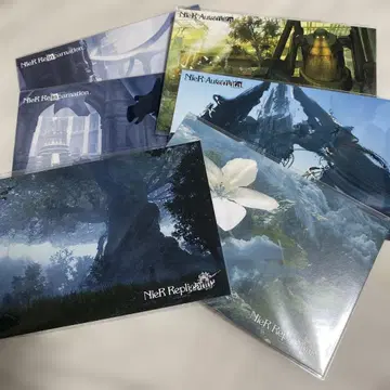 NieR 니어 15th 지울 수 없는 기록 엽서 총 6종