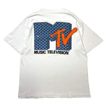 90년대 음악 텔레비전 MTV 빈티지 티셔츠