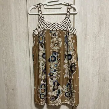 BCBGMAXAZRIA 꽃무늬 튜닉 원피스 S