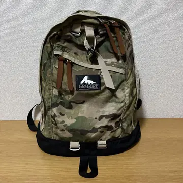 그레고리 구 로고 멀티캠 카모플라주 데이팩 단종