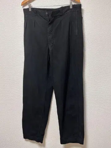 레어 프랑스군 M52 치노 블랙 염색