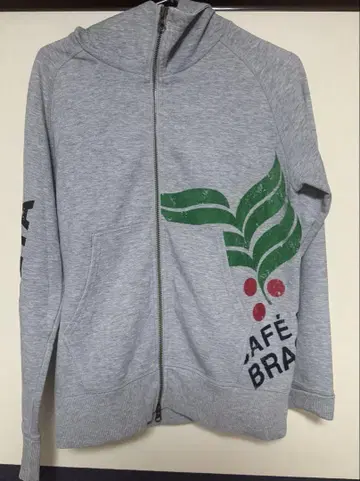 ATHLETA 후드 달린 지퍼 업 그레이