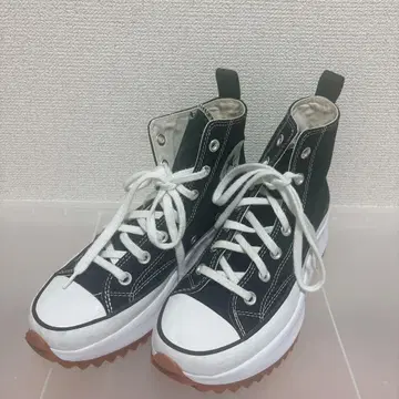 컨버스 런 스타 하이크 하이 24cm 블랙