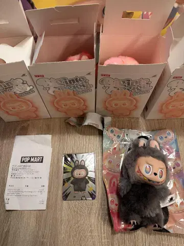 POP MART 봉제 인형 LABUBU 시크릿
