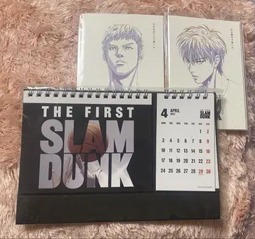 THE FIRST SLAMDUNK 책상용 달력 & 포스트카드 5장 세트