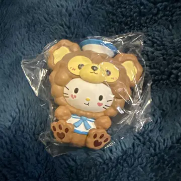 헬로키티 라이온 코스튬 피규어