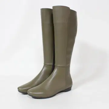 새상품 워터 마사지 천연 가죽 소프트 롱 부츠(23cm)/03