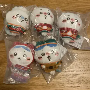 치이카와 쿠지  인형 키링 5종 세트
