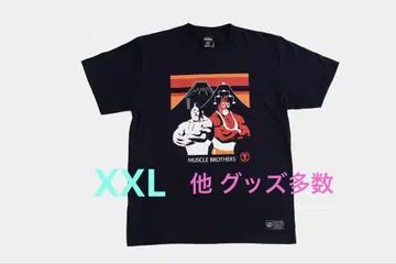XXL 사이즈 킨육맨 뮤지엄 인 누마즈 한정 티셔츠 - 머슬 브라더스 등