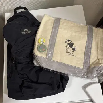 스누피 토트백과 BAGnNOUN 배낭