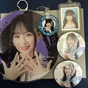 =LOVE 오토시마 리사 RISA OTOSHIMA 키링 세트