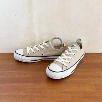 미품 컨버스 올스타 23.0cm 베이지 캔버스