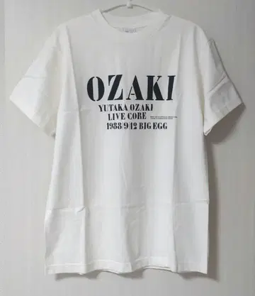 오자키 유타카 OZAKI 도쿄 돔 LIVE CORE 티셔츠 M 사이즈