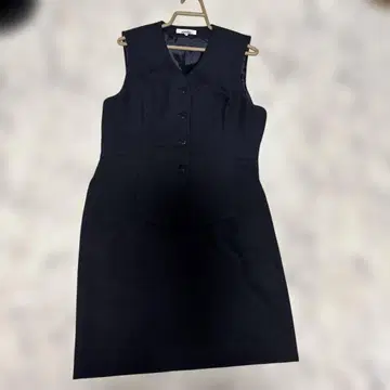 사무복 베스트 플러스 스커트 네이비