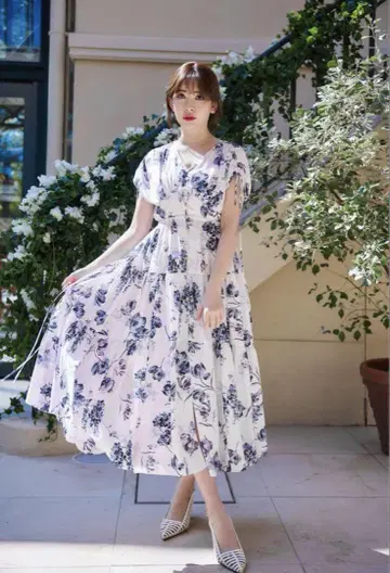 Her lip to Full Of Love Long Dress