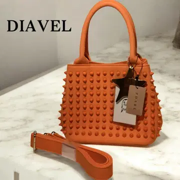 [미사용] DIAVEL 디아벨 스터드 2way 백 오렌지