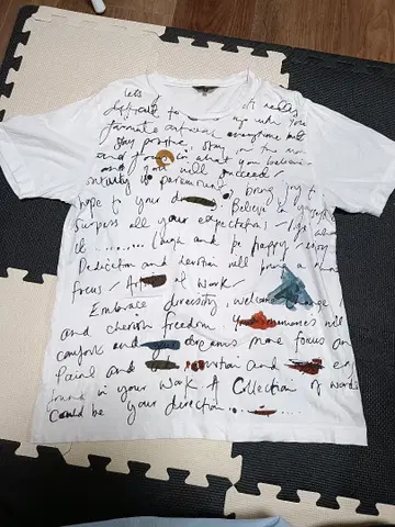 폴스미스 PaulSmith 화이트 반팔 티셔츠