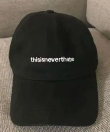 thisisneverthat 야구 모자 검정