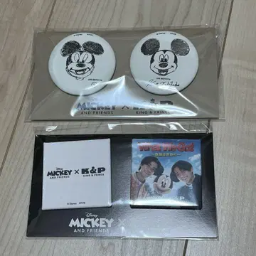 King & Prince 킹프리 미키&프렌즈 캔뱃지