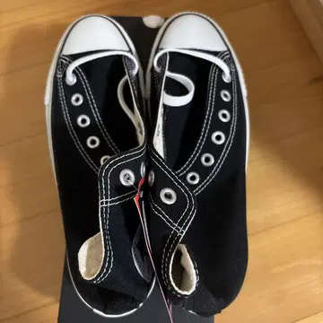 CONVERSE All Star 블랙 하이컷 25.5cm