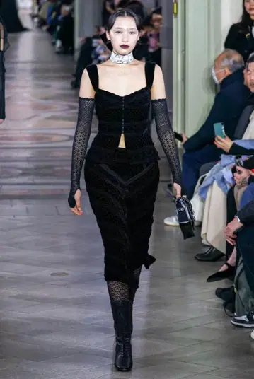 [ 24AW ] FETICO 페티코 / VELVET EMBROIDERED